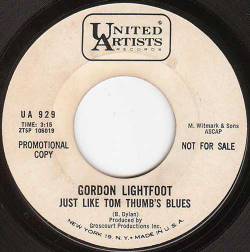 Gordon Lightfoot : Just Like Tom Thumb's Blues